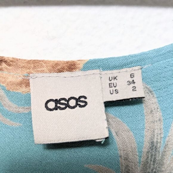 ASOS Pineapple Print Midi Dress 2 - Picture 5 of 11
